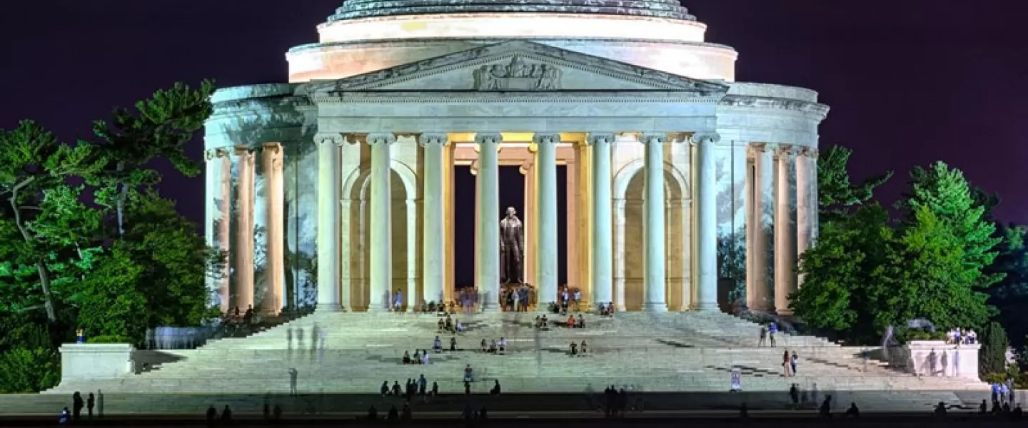 @ roy_howell4 - Nighttime at the Jefferson Memorial - Monumentos e memoriais em Washington, DC