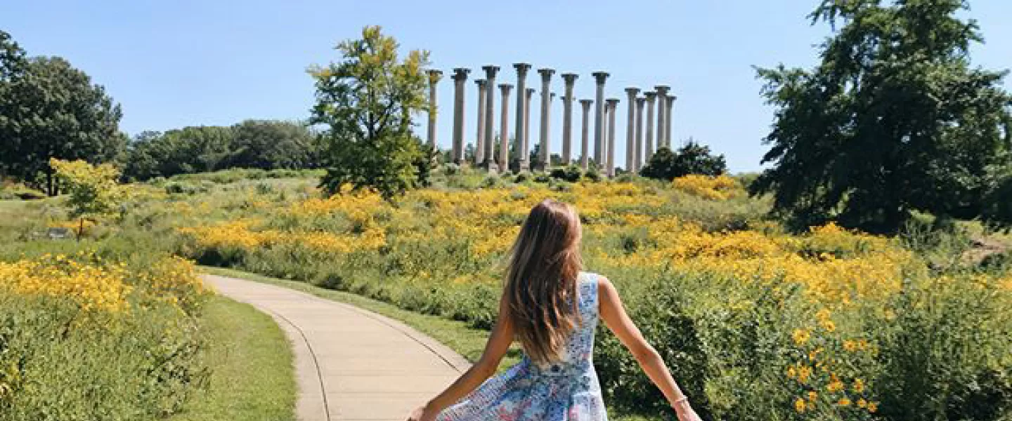 @tatyana_tati___ - Woman at the National Arboretum during summer - Outdoor things to do in Washington, DC