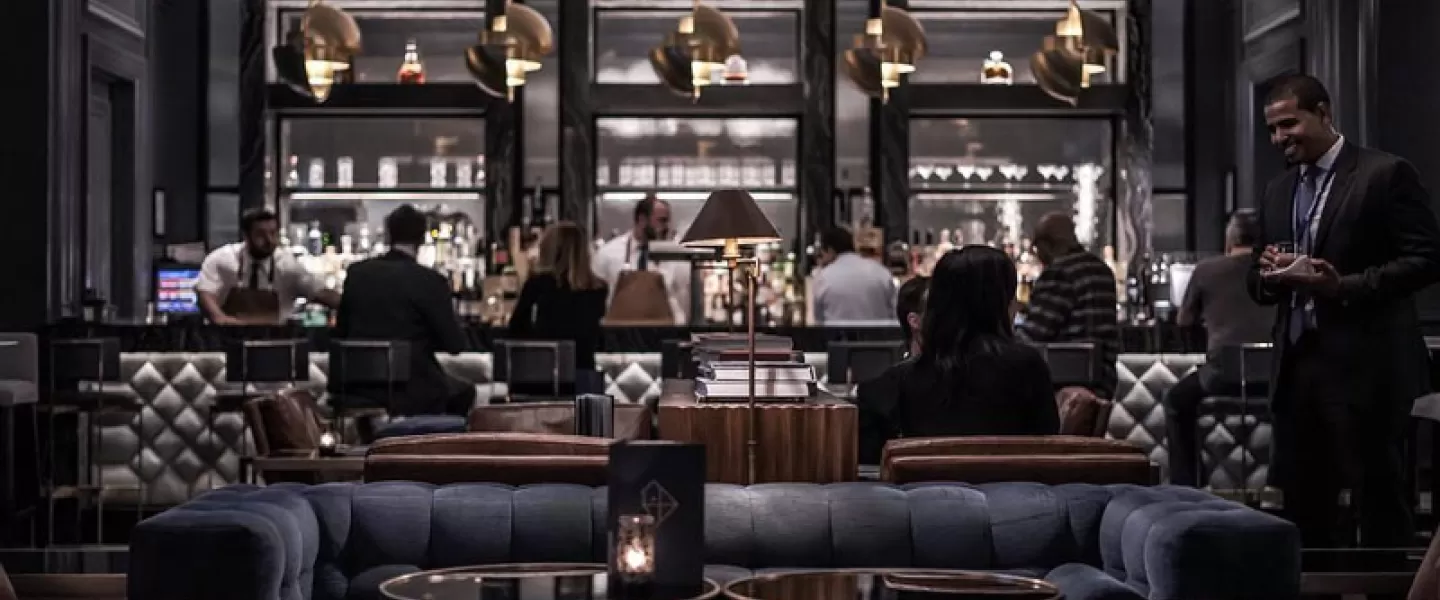 @willisaybar - Dining at the Quadrant Bar and Lounge in the Ritz-Carlton - Date ideas in Washington, DC