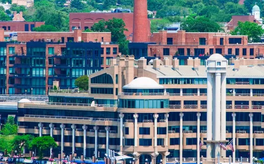 Washington Harbor à beira-mar de Georgetown - Restaurantes em Georgetown Washington, DC