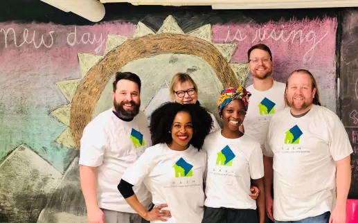 District Alliance for Safe Housing volunteers