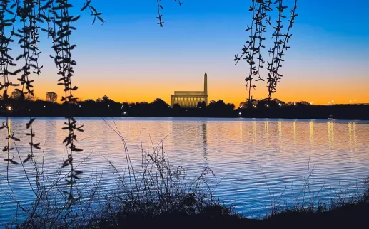 @melvinshoots_ - amanecer en el Lincoln Memorial