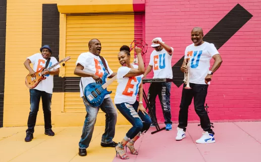 Go-go band Experience Unlimited
