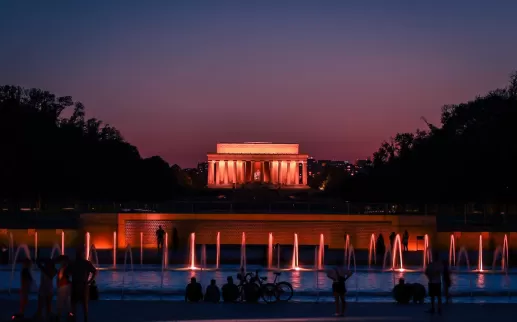 @jonahmanningphoto - Lincoln Memorial ao pôr do sol