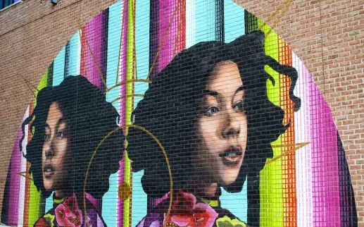 @jbandphotos Mariela Ajras murale all'Union Market DC