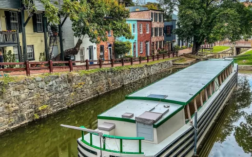 Georgetown. C&O canal. 
