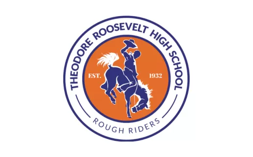 루즈벨트 고등학교 로고