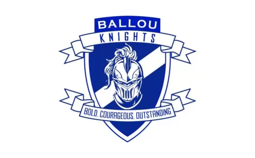 발루 고등학교 로고