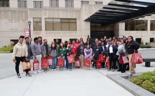 Group of students at Cornell University 
