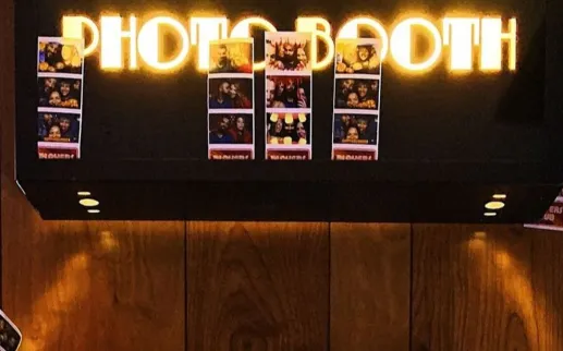 Photo booth at Player's Club