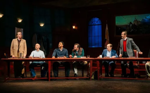 'The Minutes' at Keegan Theatre (cast)