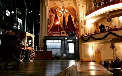 @roostandwander - Stand von Präsident Lincoln im Ford's Theatre - Historische Stätte in Washington, DC
