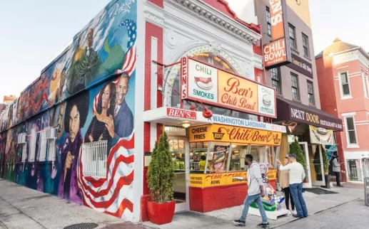 Ben's Chili Bowl en el vecindario U Street de DC: dónde disfrutar de comidas americanas en Washington, DC