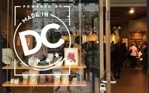 Shop Made in DC - Dupont Circle lokale Boutique und Café, die in Washington, DC hergestellte Produkte verkaufen