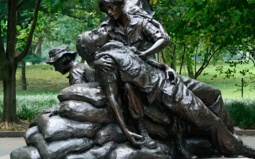 Mémorial des femmes vétérans du Vietnam - National Mall - Washington, DC