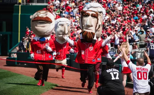 Racing Presidents at Washington Nationals baseball game - Things to do this spring and summer in Washington, DC