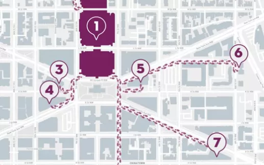 Miniatura del mapa de las reuniones del campus conectado