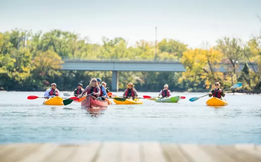 Caiaque no Capitol Riverfront - atividades para a família e à beira-mar em Washington, DC