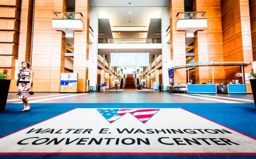 Inside the Walter E. Washington Convention Center in Washington, DC - Top Meeting and Convention Venue in Washington, DC
