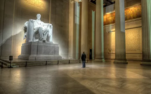 @brandonmkopp - Visitor at the Lincoln Memorial - Washington, DC
