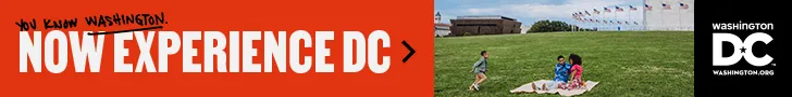Experience DC banner ad - Family Travelers