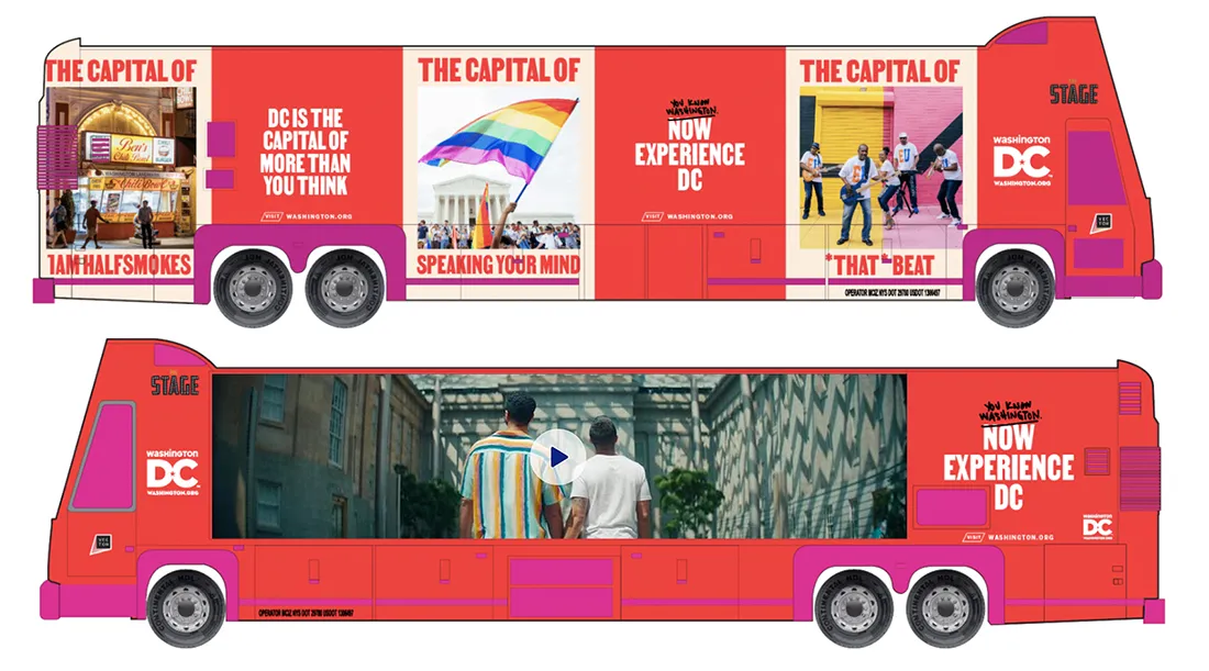 Experience DC  Bus Wrap