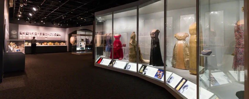 First lady outfits in display classes 