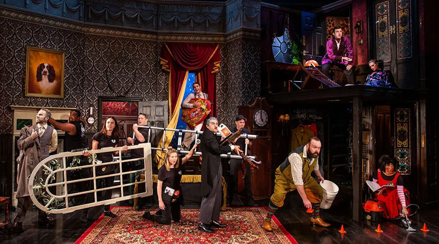 Photo from stage production of 'The Play That Goes Wrong' 
