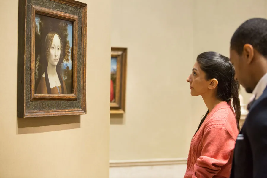 Leonardo da Vinci’s Ginevra de’ Benci