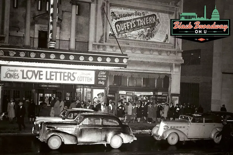 Black Broadway on U historical photo