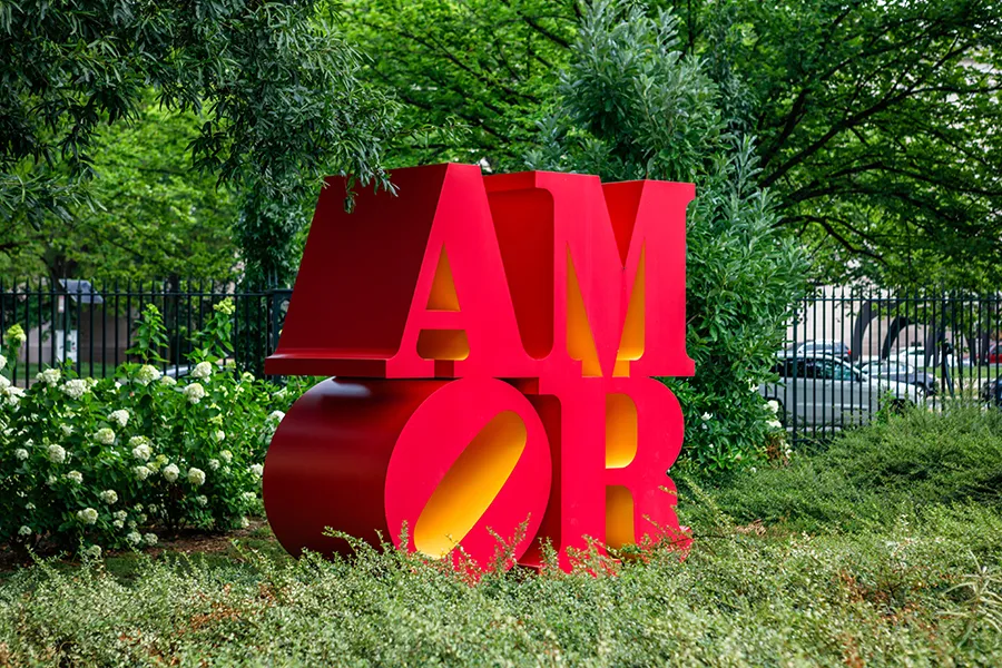 AMOR statue