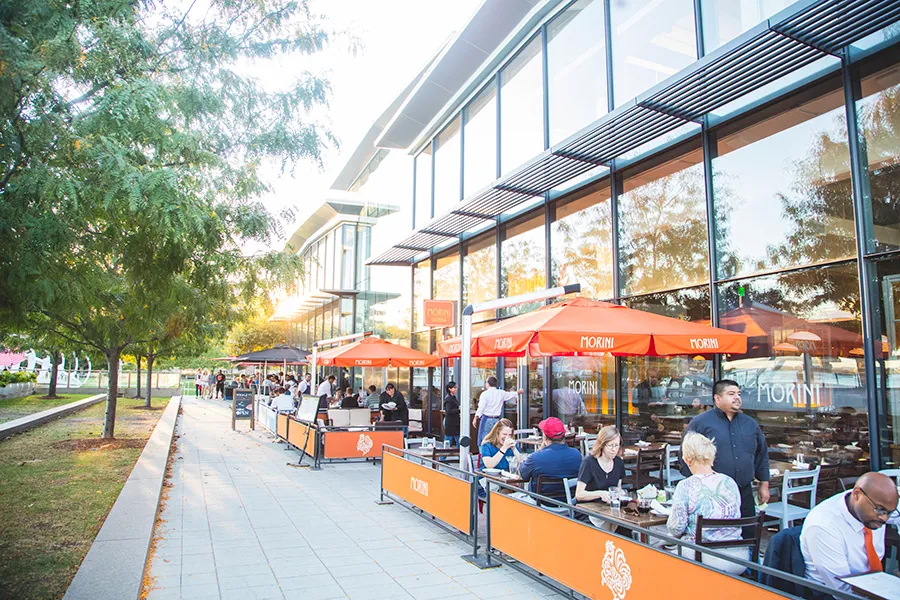 Patio dining 