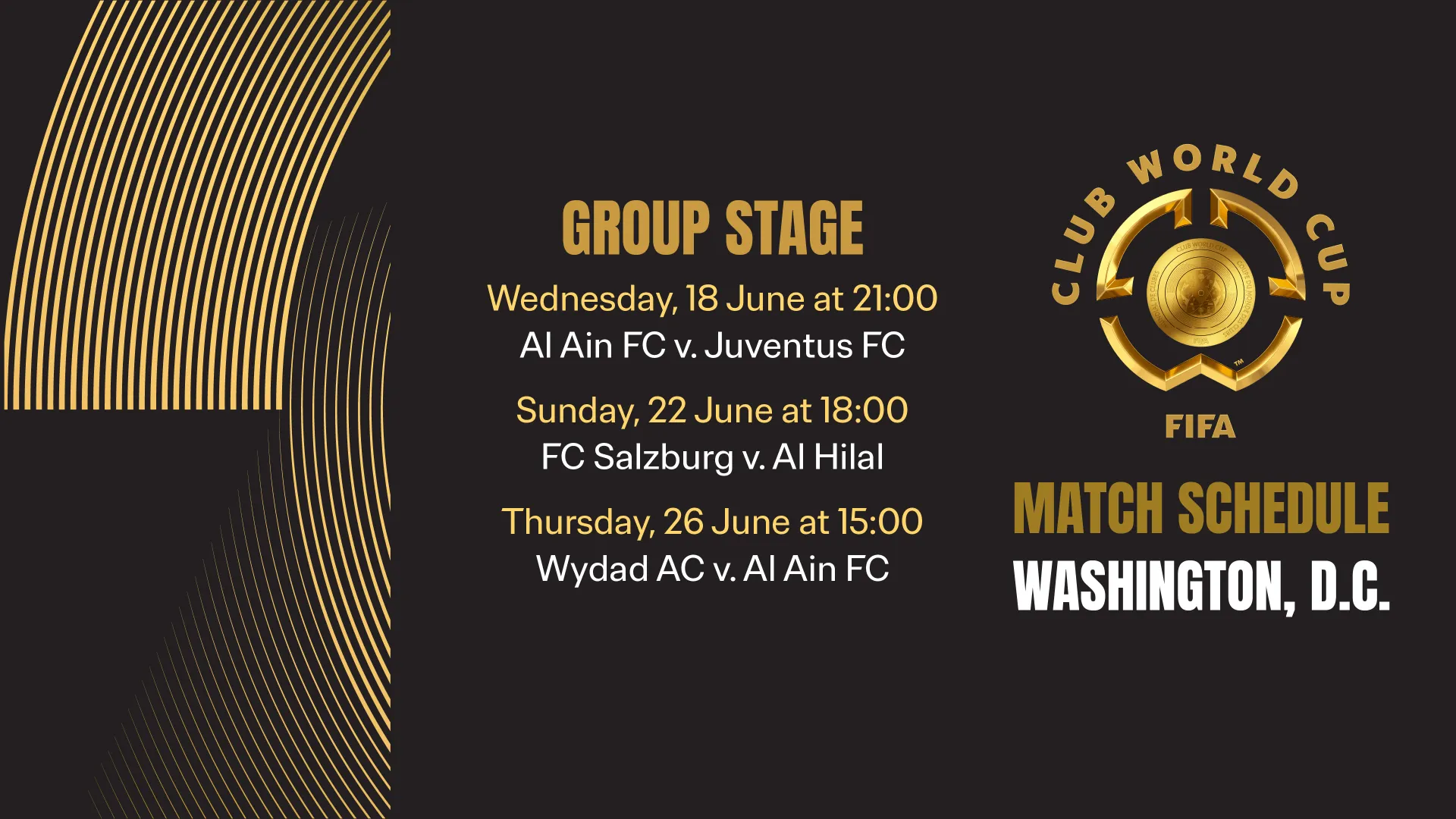 Club World Cup Match Schudule