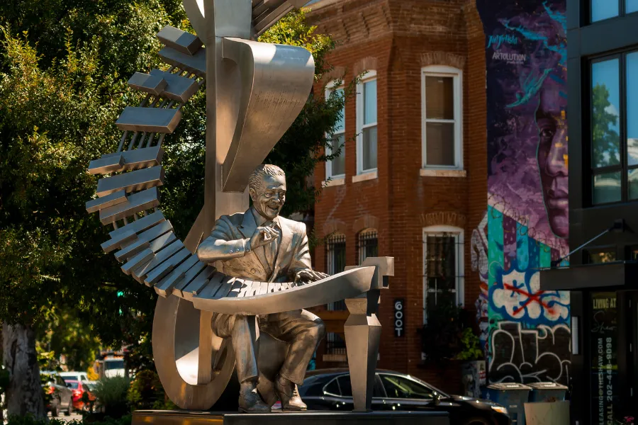 Duke Ellington Statue - DC JazzFest