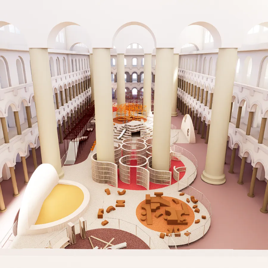 THE PLAYGROUND at the National Building Museum
