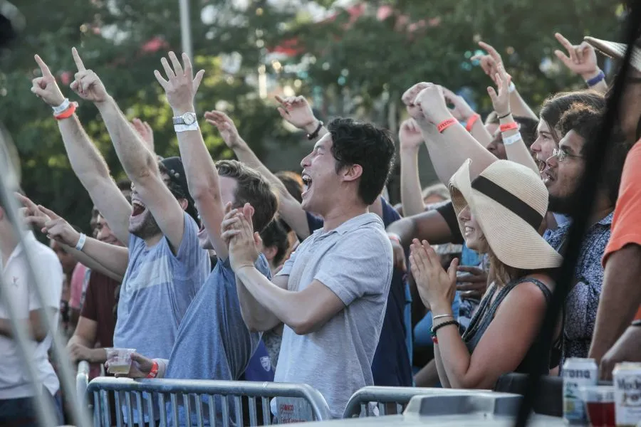 DC JazzFest crowd