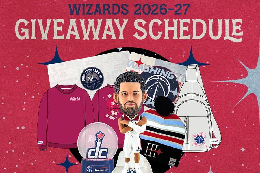 Washington Wizards Giveaways
