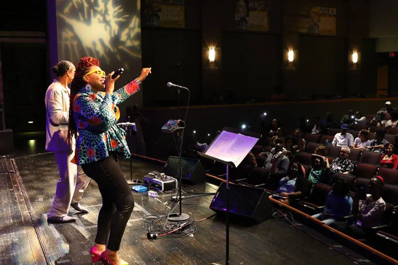 Jazz performance at THEARC Theater in Washington, DC's Congress Heights neighborhood