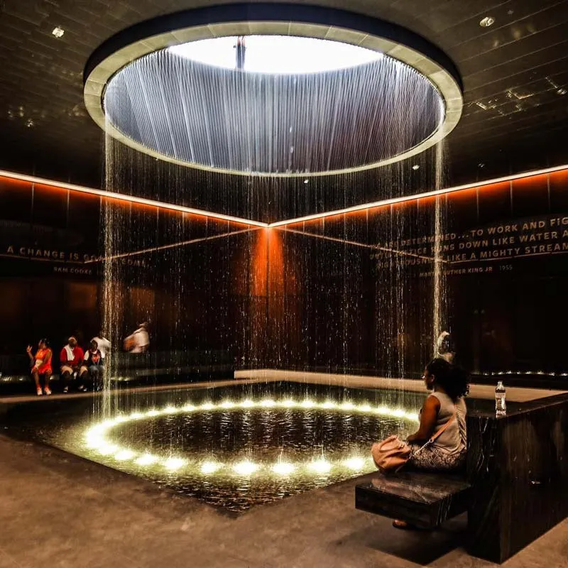 @lgphotodc - Contemplative Court inside the Smithsonian National Museum of African American History and Culture - Free Smithsonian Museum in Washington, DC