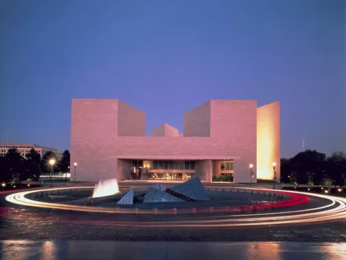 Edificio Este de la Galería Nacional de Arte - Museo en el National Mall - Washington, DC