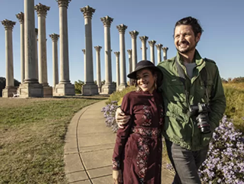 Couple at National Arboretum