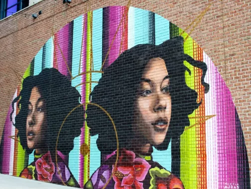 @jbandphotos Mariela Ajras Mural at Union Market DC
