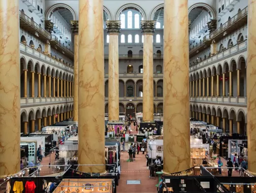 Inside of National Building Museum 
