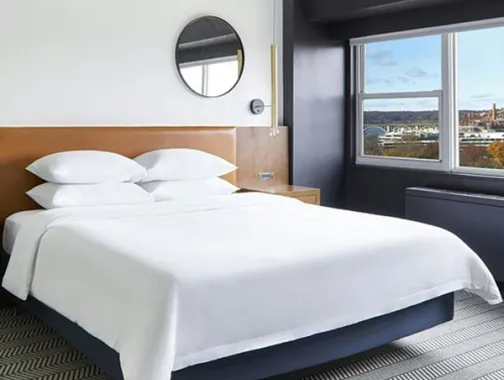 ARC Hotel guest bedroom