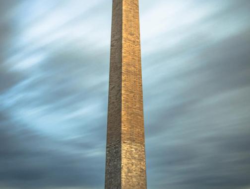 @brianbakale - Cloudy day on the Washington Monument grounds - Memorials and monuments in Washington, DC