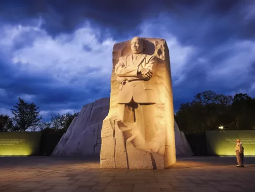 Martin Luther King, Jr. Memorial sur le National Mall - Monument à Washington, DC