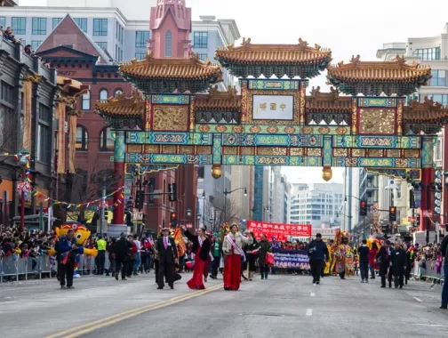 Desfile del Año Nuevo Chino en el barrio de Chinatown de DC - Maneras de celebrar el Año Nuevo Chino en Washington, DC