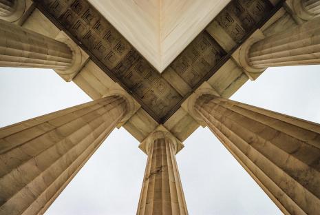 @ elevenphotographs-リンカーン記念館の天井