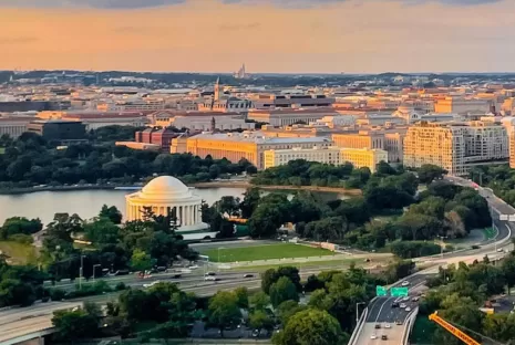 Toma aérea de DC