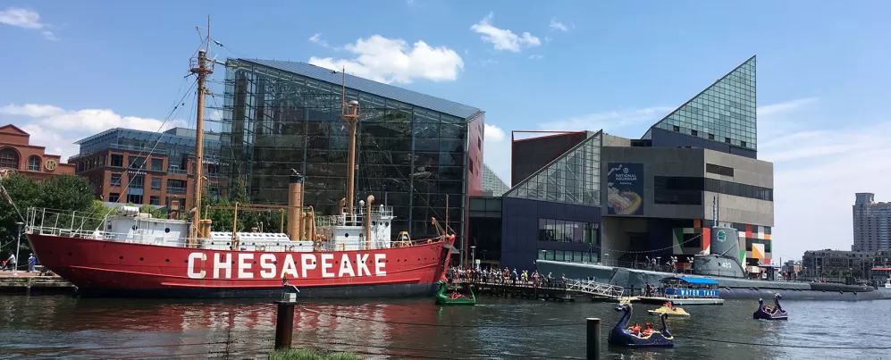 Bord de mer à Baltimore, Maryland